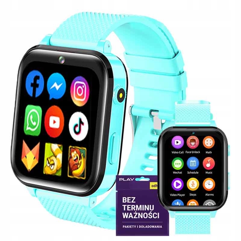 SMARTWATCH ZEGAREK DLA DZIECI 4G WIFI GPS KAMERA