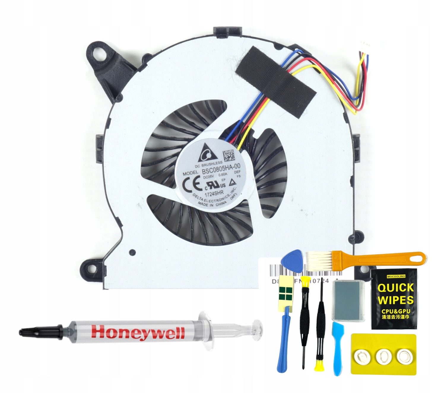 Ventilátor Intel i3 i5 i7 BSC0805HA-00 Teplovodivá pasta Honeywell