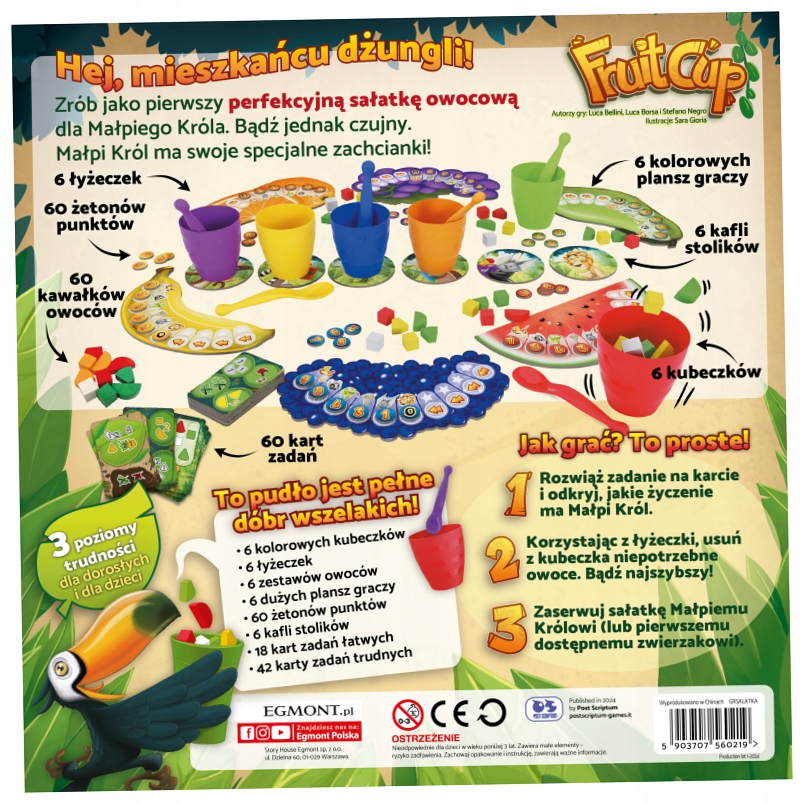 Zabawna Planszówka Zręcznościowa Gry Integracyjne dla Całej Rodziny 8 lat