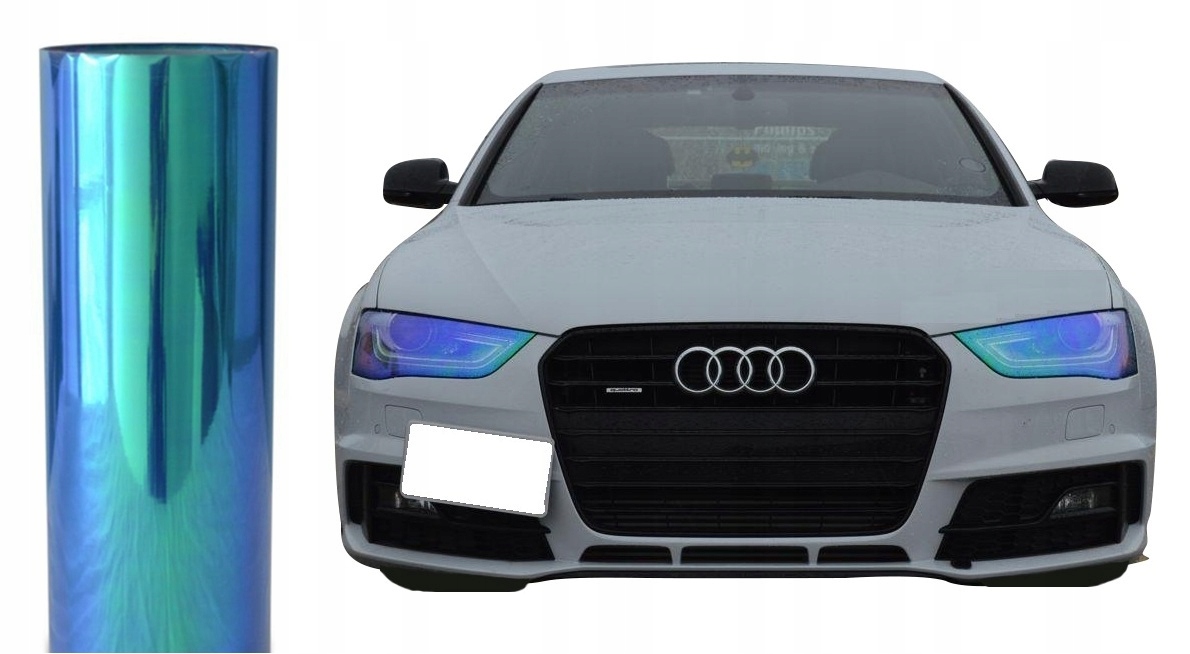 

Folia Do Lamp Niebieski Kameleon 30x100cm Na Metry