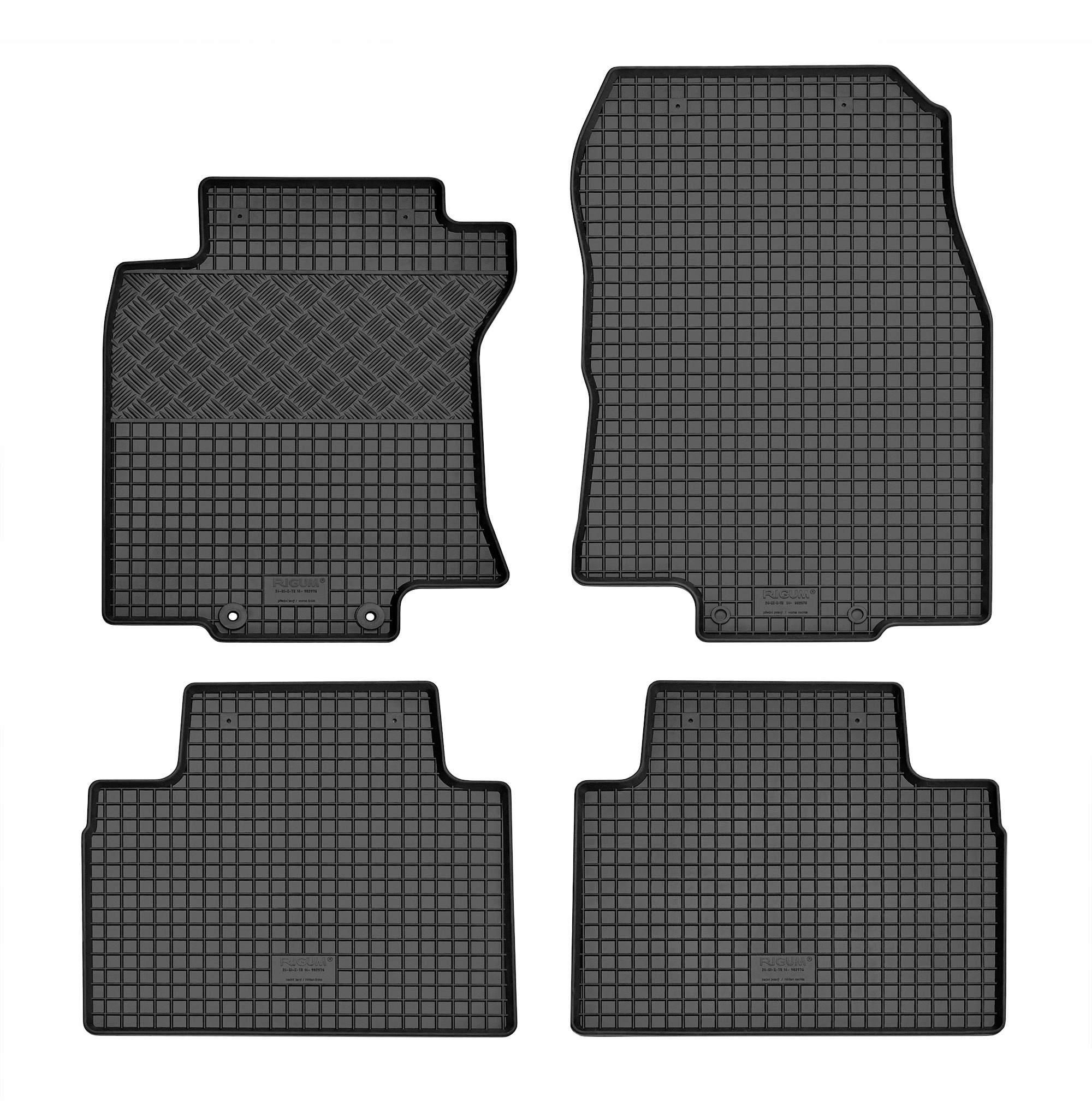 Dywaniki i mata do bagażnika Nissan X-trail 2017-2022 Materiał guma