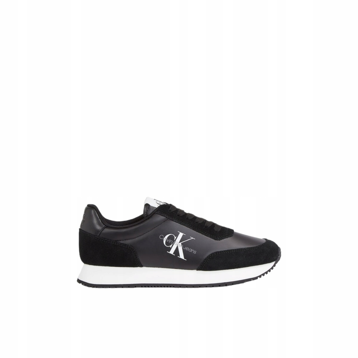 Calvin Klein Buty Damskie Skórzane Retro Czarne 37