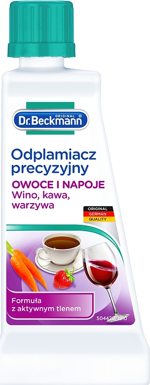 

Dr Beckmann odplamiacz precyzyjny owoce napoje 50m