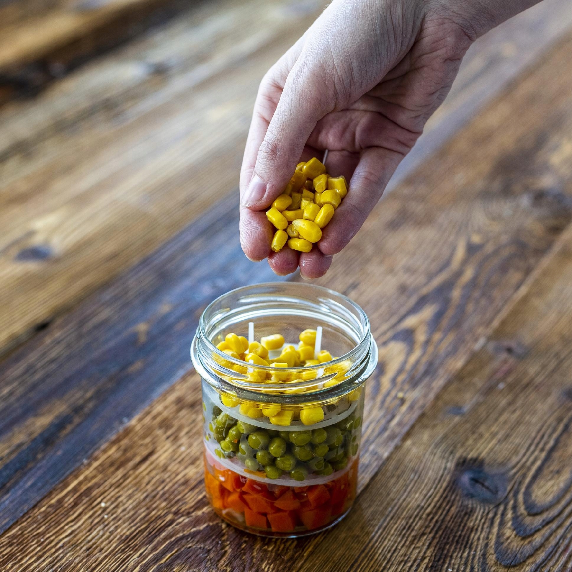 DOCISK DO PRZETWORÓW SŁOIKÓW PRZEGRÓDKA 10szt. Kolor biały