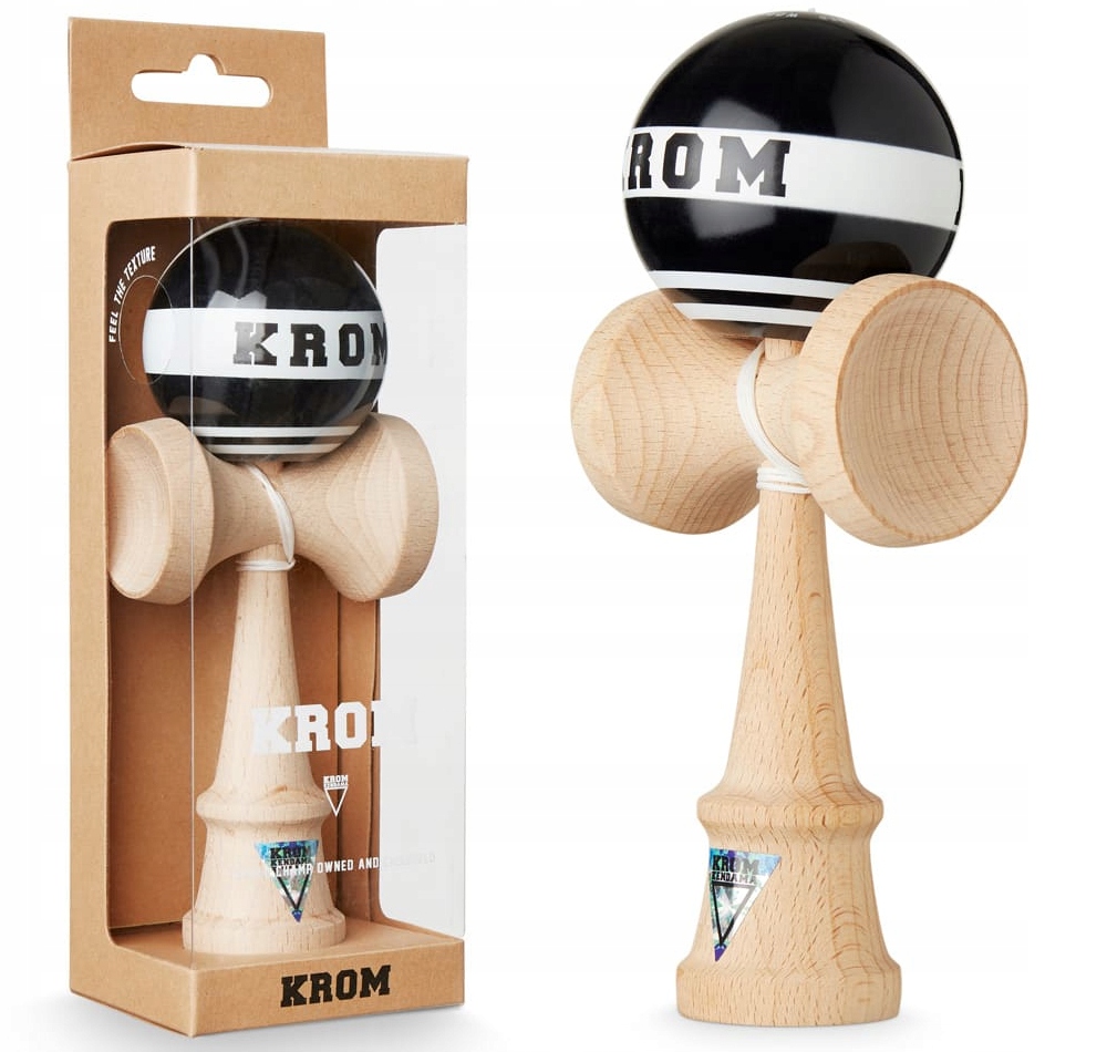 

Kendama Krom Strogo black, czarna