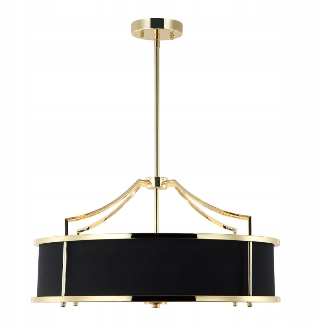 Závěsná lampa Orlicki Design Stanza Gold/Nero M 4 světelné body E27