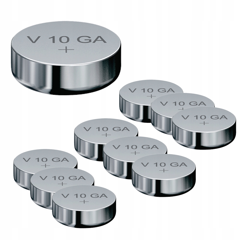 

10x Bateria Lr 1130 L1131 AG10 Sr LR54 189 G10
