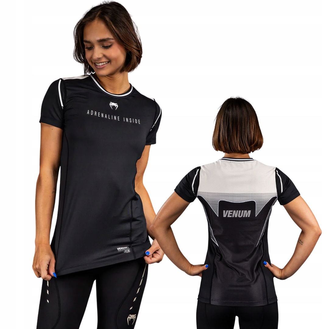 Koszulka damska Venum Adrenaline Dry Tech Czarna r. M