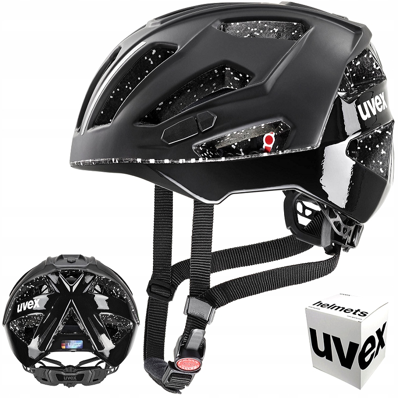 Přilba Uvex Gravel-x 52-57 cm černá matná