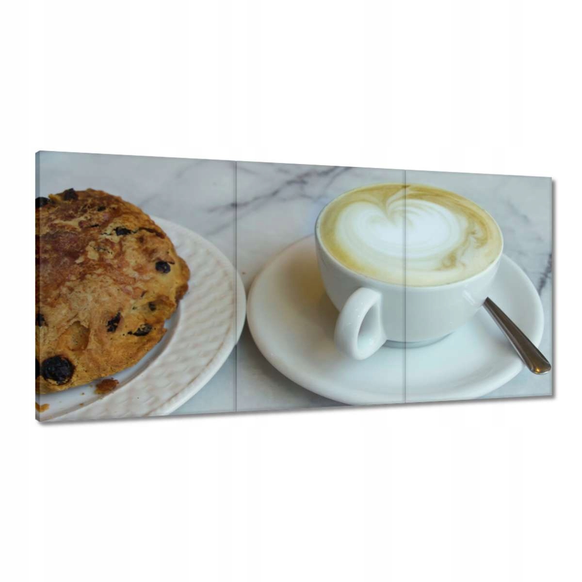 Obrazy 180x90 Šálka kávy Srdiečko