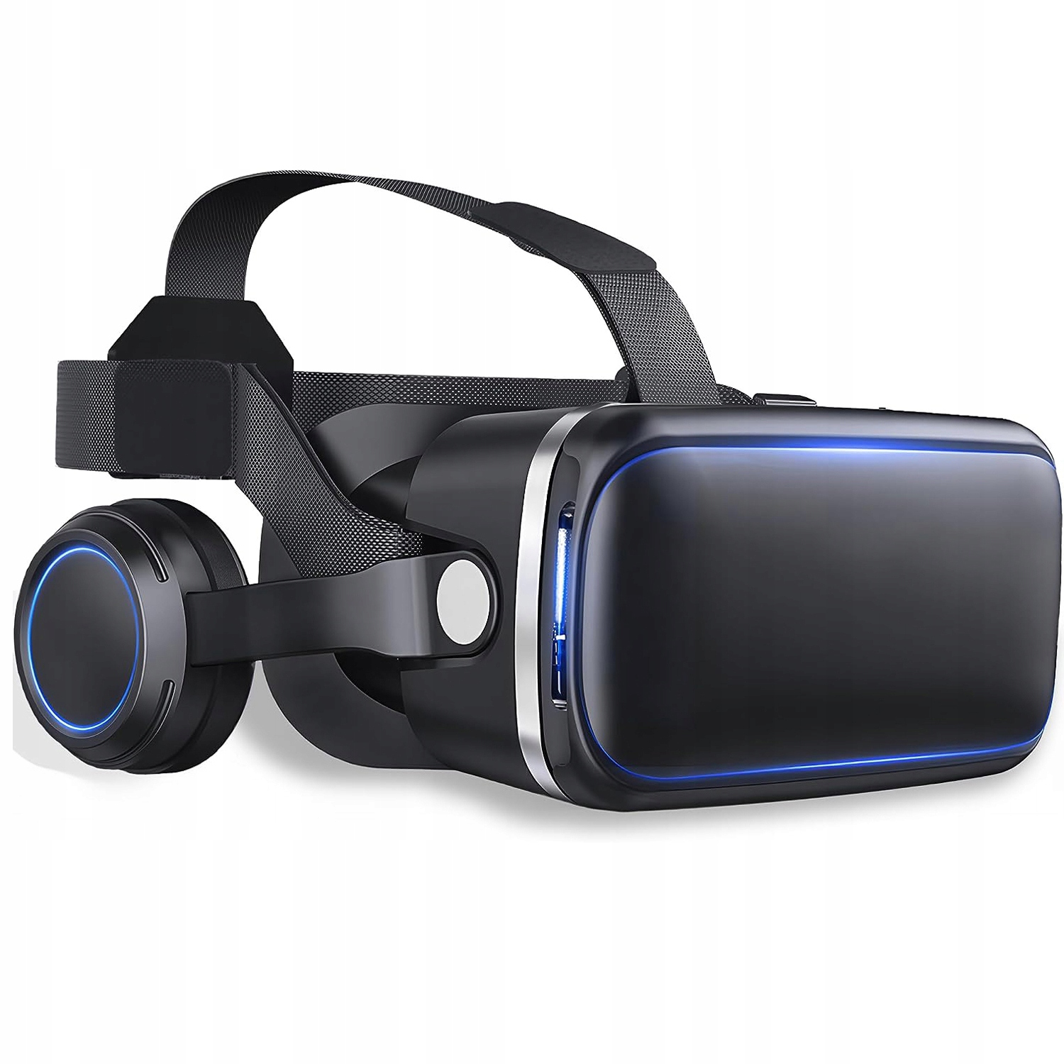 3D Virtuální Vr Brýle Pro Mobilní Telefon A Hry Na Filmy Se Sluchátky