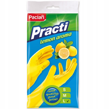 

Rękawice gumowe zapachowe Practi "L"