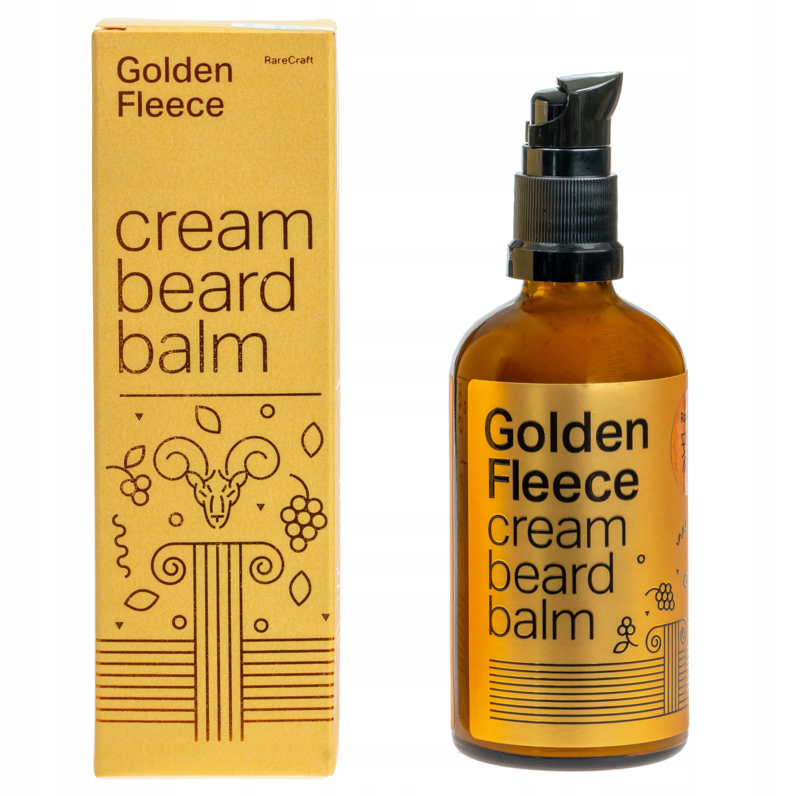 RareCraft Krémový balzám na vousy Golden Fleece 100 ml