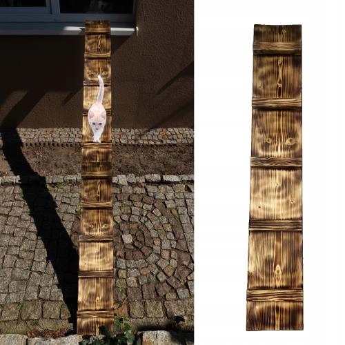 Levně Žebřík Schody Pro Kočky Vycházející Dřevo 1M