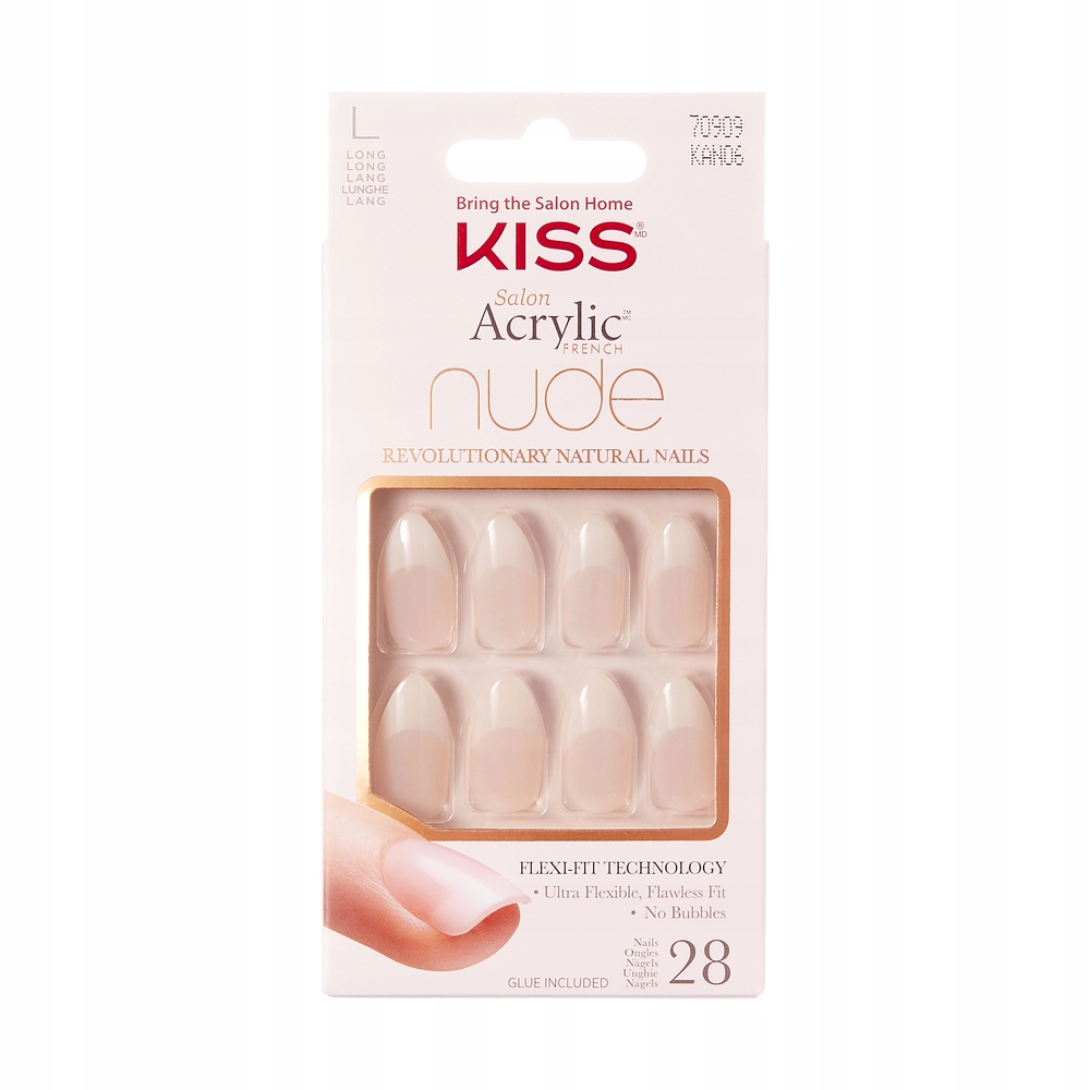 

Kiss sztuczne paznokcie french KAN06 x28 L
