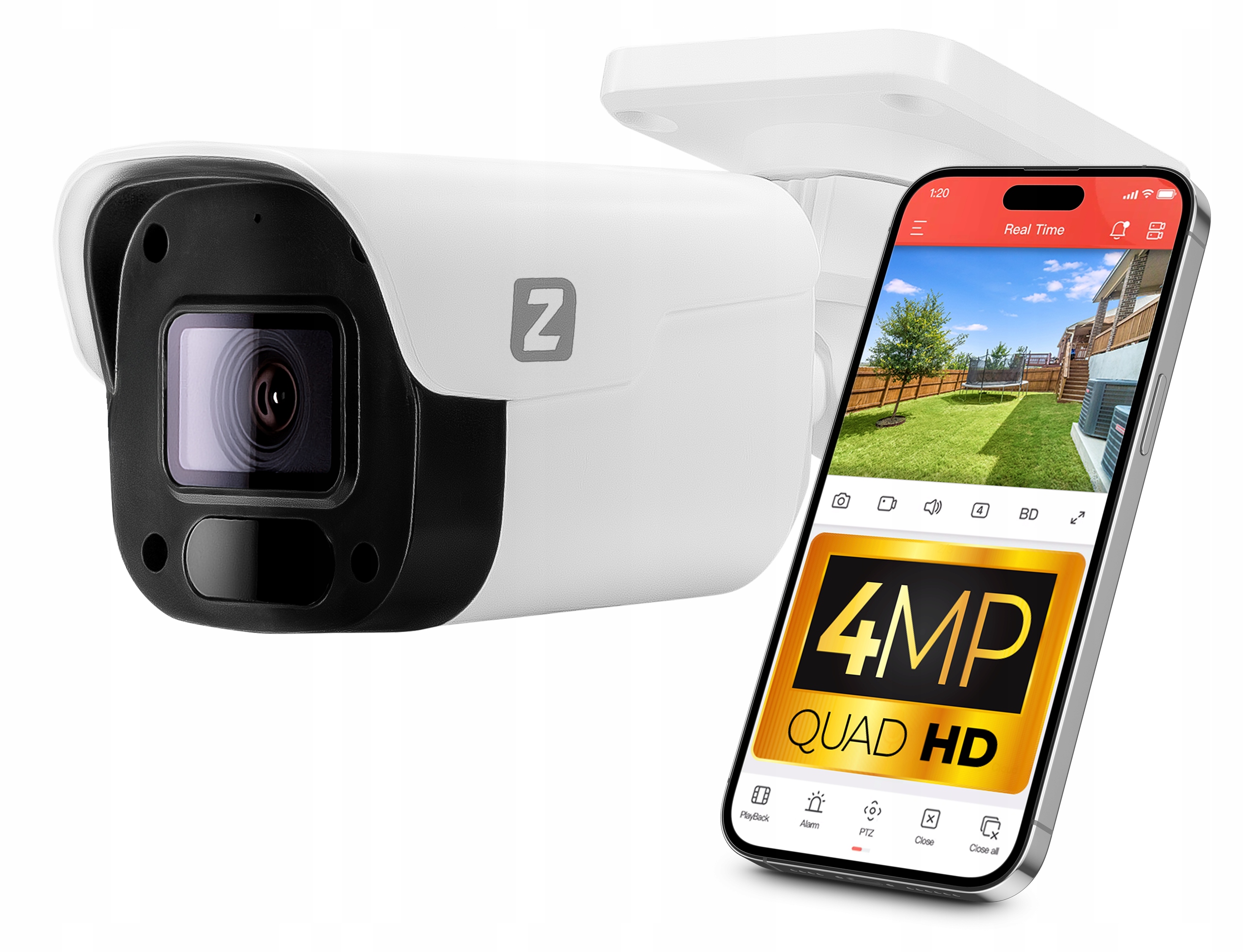 Наружная IP-камера Zintronic B4 4 Mpx