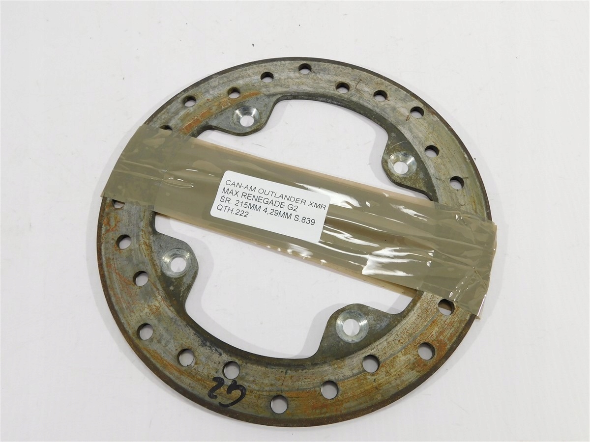 TARCZA HAMULEC CAN-AM OUTLANDER MAX XMR RENEGADE G2 ŚR 215MM 4.29MM Producent inny