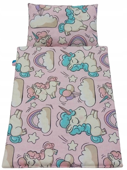 POŚCIEL DLA LALEK Z WYPEŁNIENIEM KOŁDERKA PODUSZKA