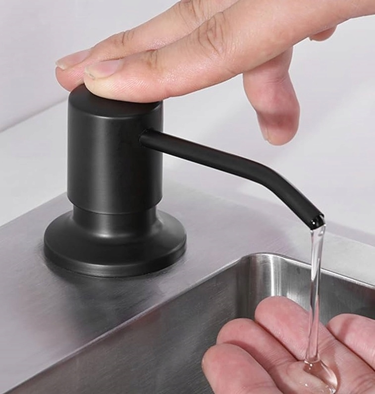 DOZOWNIK NA PŁYN DO ZLEWOZMYWAKA DO ZLEWU POJEMNIK 350ML Marka bez marki