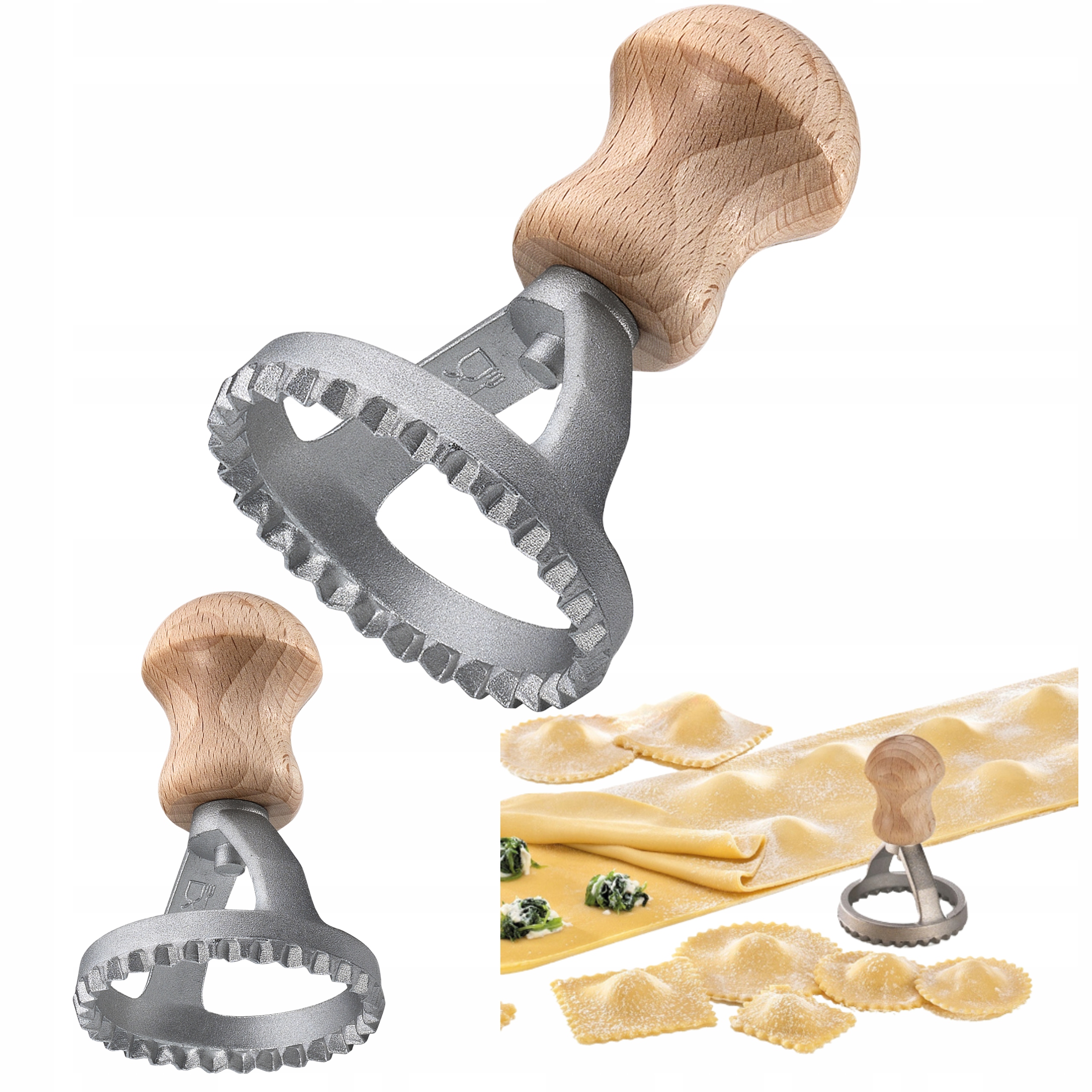 

Wykrawacz Ravioli Pierogów Uszek ⌀ 5cm Kuchenprofi