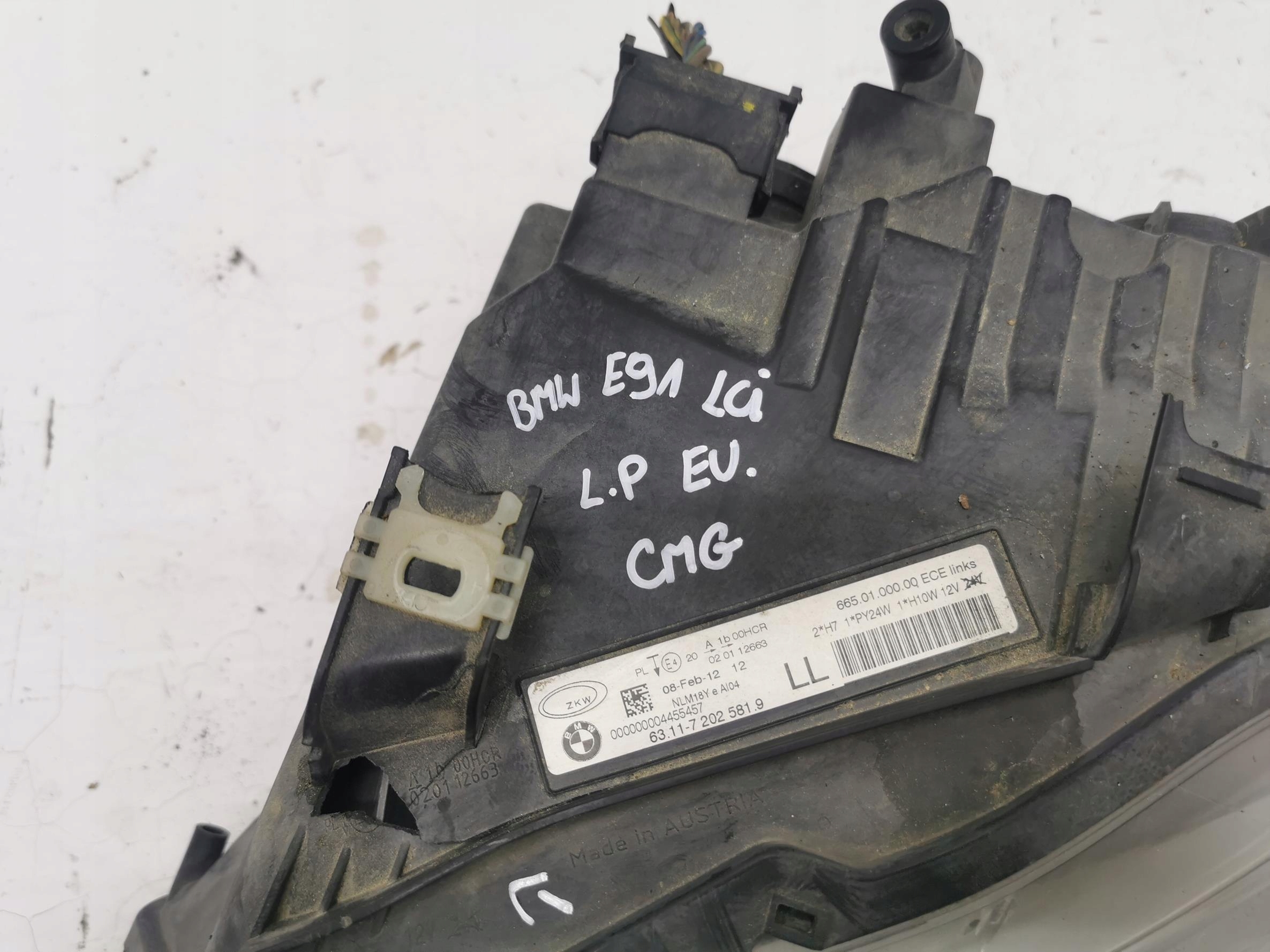 Licht links vorne BMW SERIA 3 E90 E91 LCI 7202581