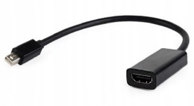 Adapter Mini DisplayPort M Hdmi F; 0,15m Gembird A-MDPM-HDMIF-02