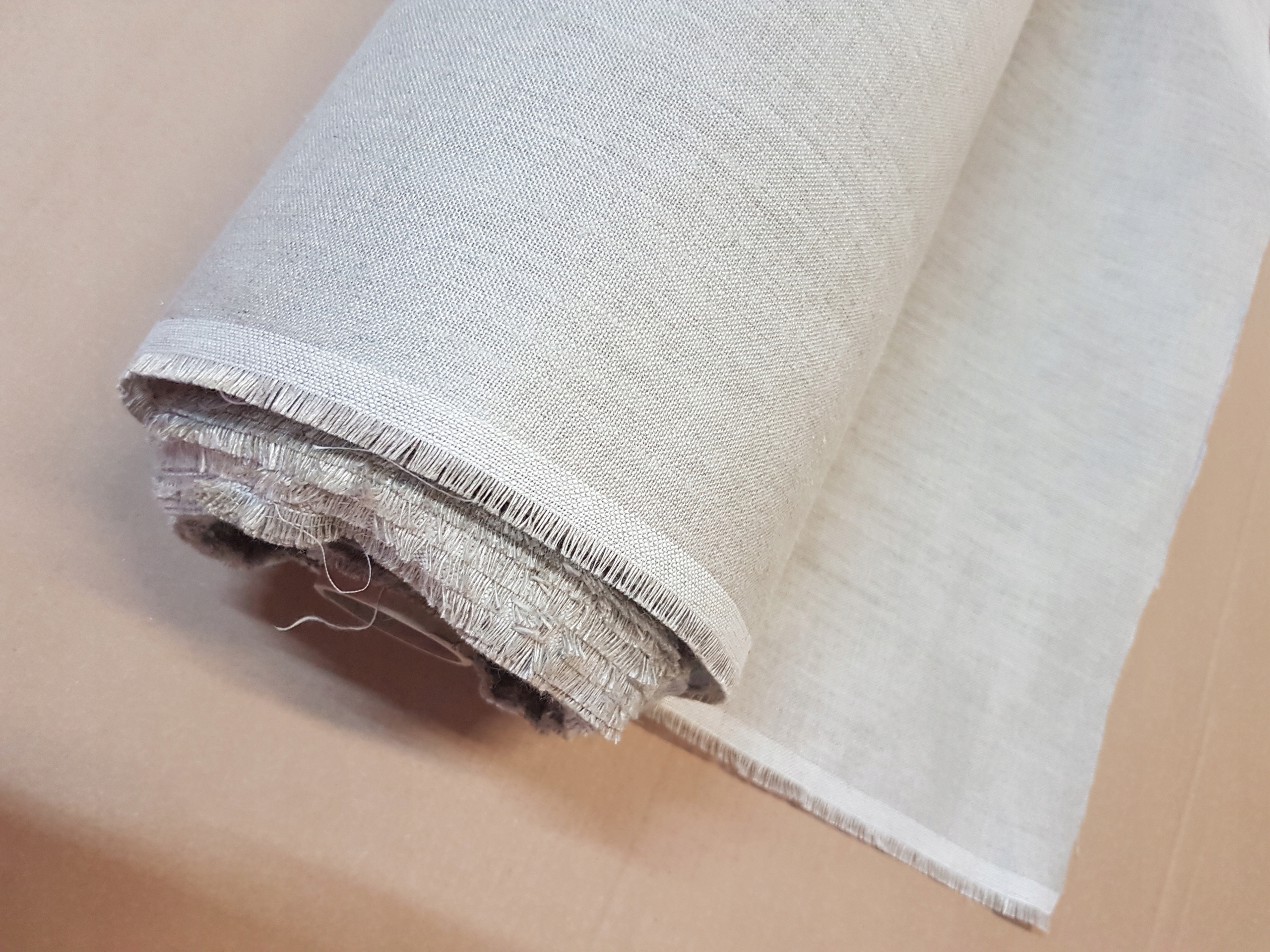 Lněné plátno len 100% hladké 167 cm gr.230