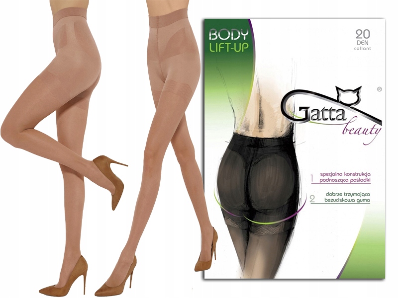 

Rajstopy modelujące Gatta Body Lift-up golden 3-M
