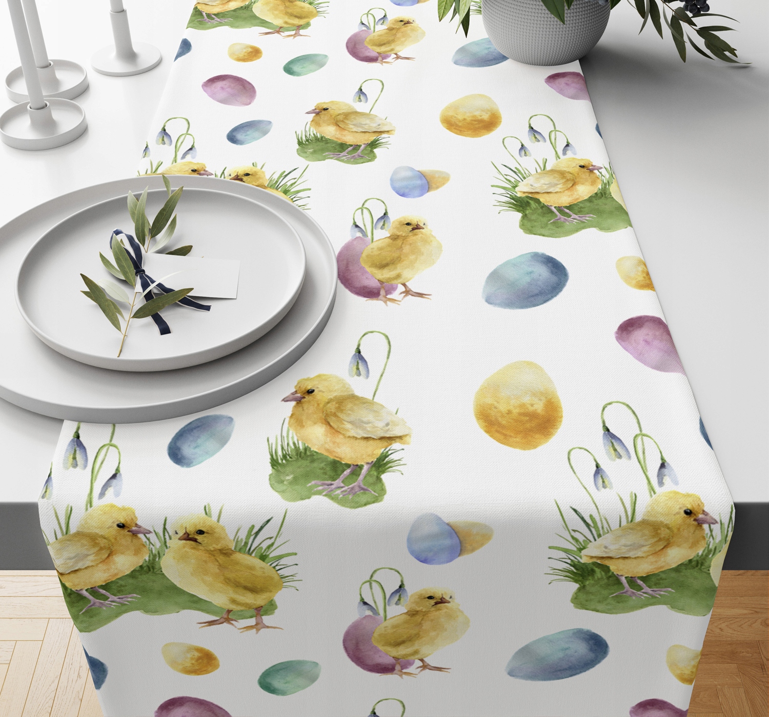 BIEŻNIK PLAMOODPORNY 40X180 WIELKANOC KURCZAK Typ bieżnik