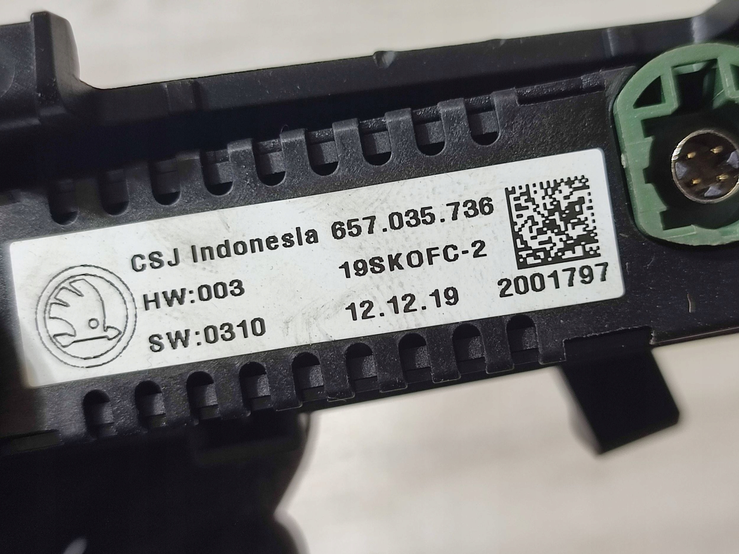Skoda Scala 2020 adapter / Zlacze USB