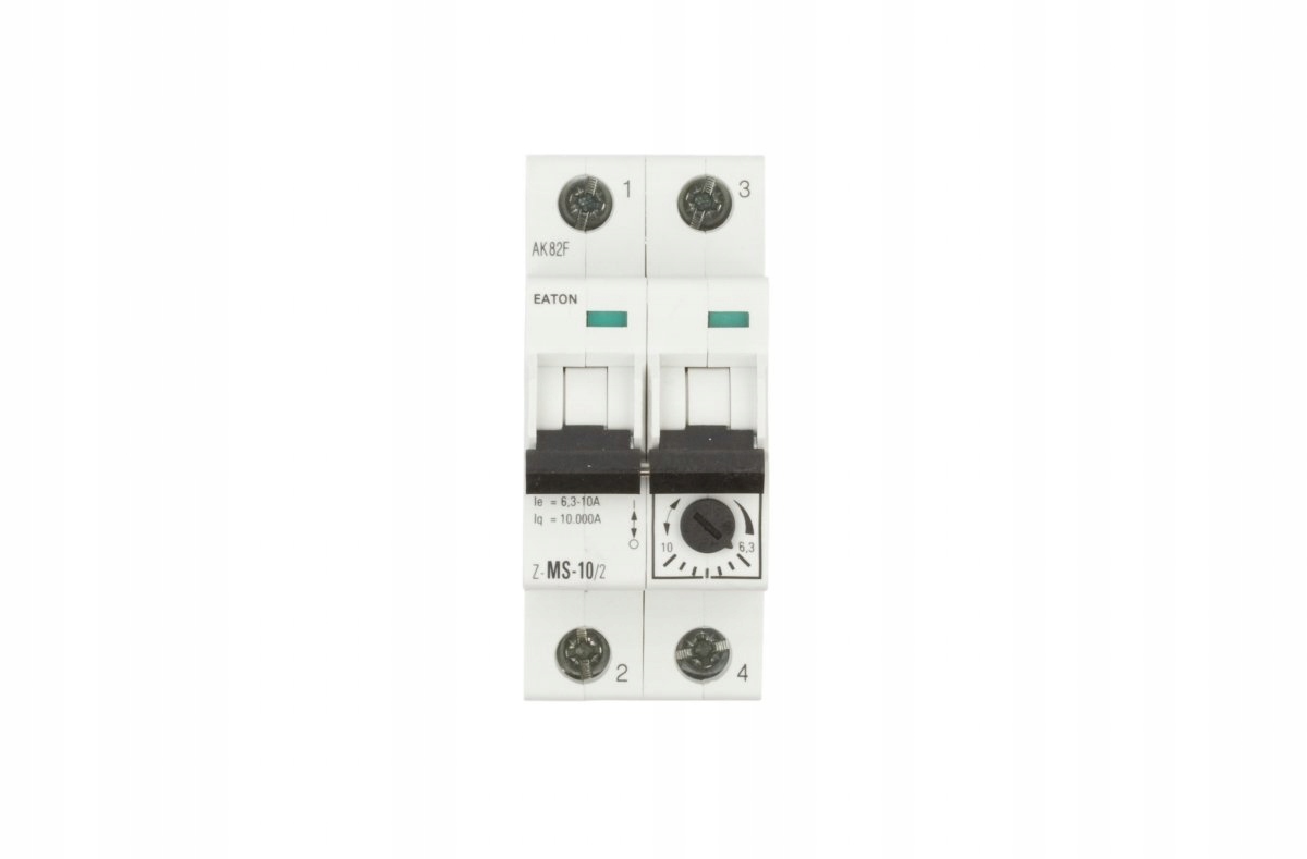 

Wyłącznik silnikowy 2P 4kW 6,3-10A Z-MS-10/2