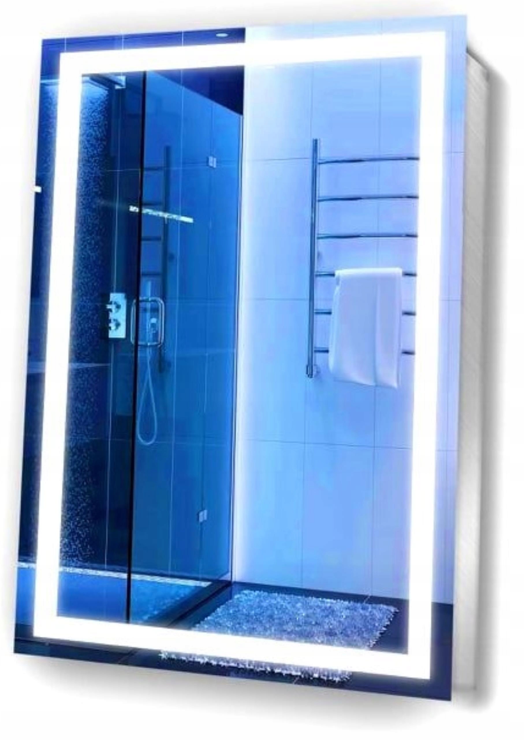 

Lustro Łazienkowe Led 50x70 Podświetlane