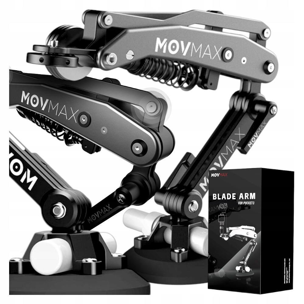 Profesjonalna przyssawka na samochód Movmax Blade Arm Dji GoPro Insta360