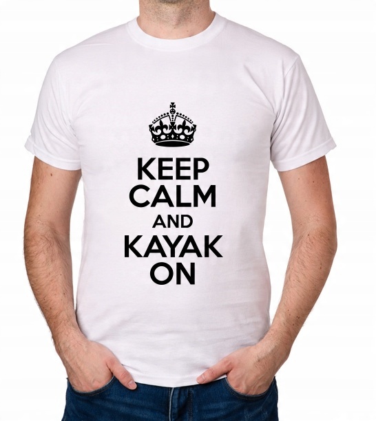 

koszulka Keep Calm And Kayak On prezent