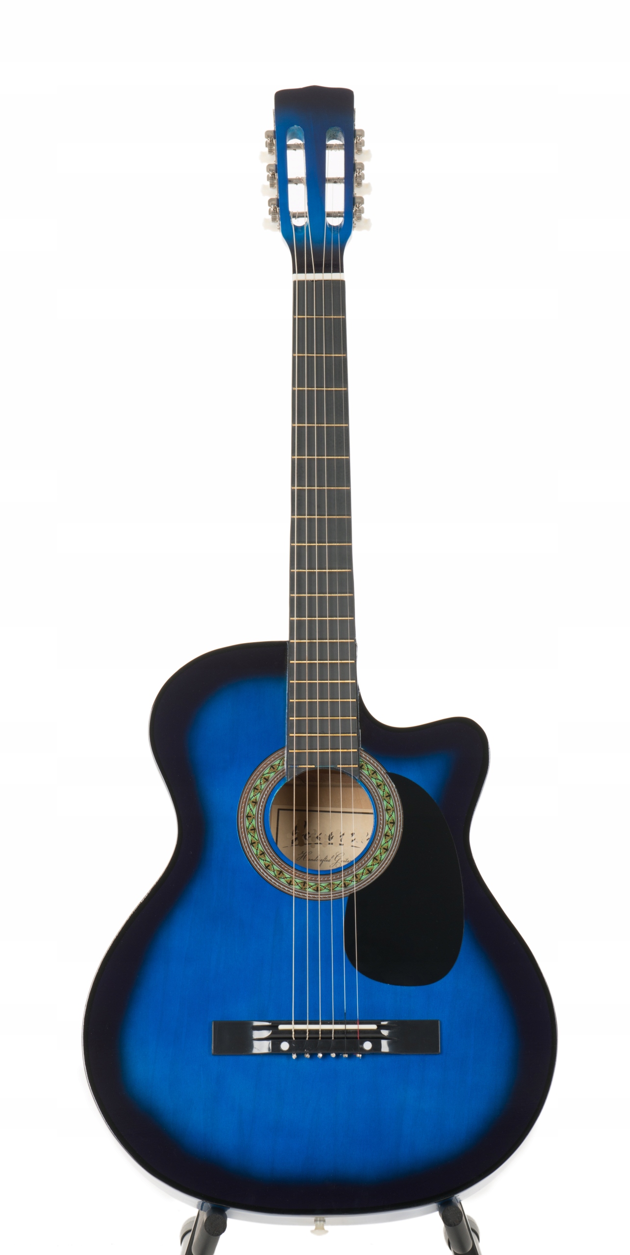 GITARA AKUSTYCZNA PEŁNOWYMIAROWA 4/4 MODENA K-30 + AKCESORIA + TUNER NIEB. Marka Modena