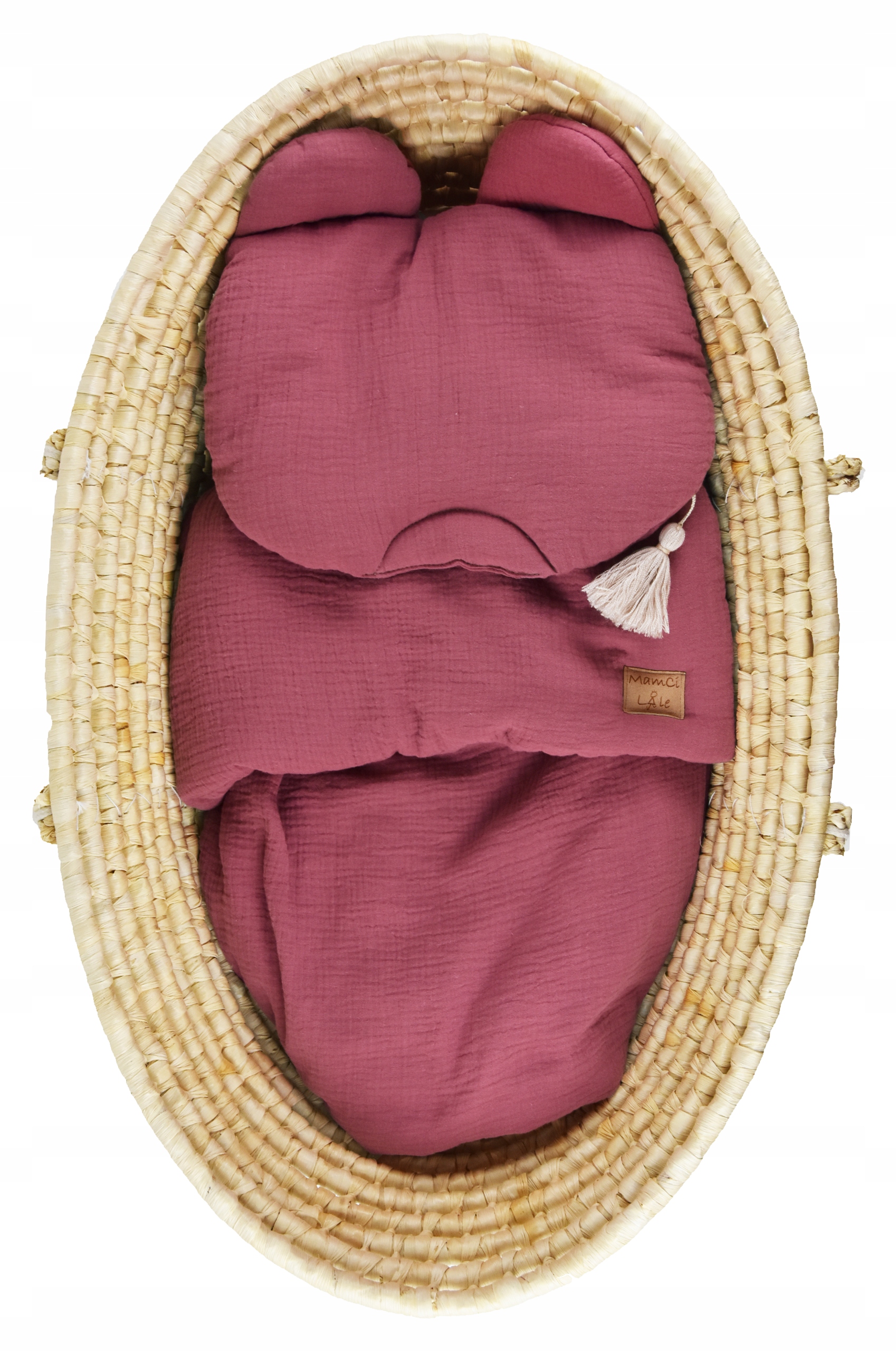 

Pościel dziecięca z wypełnieniem Muślin 75x50 cm