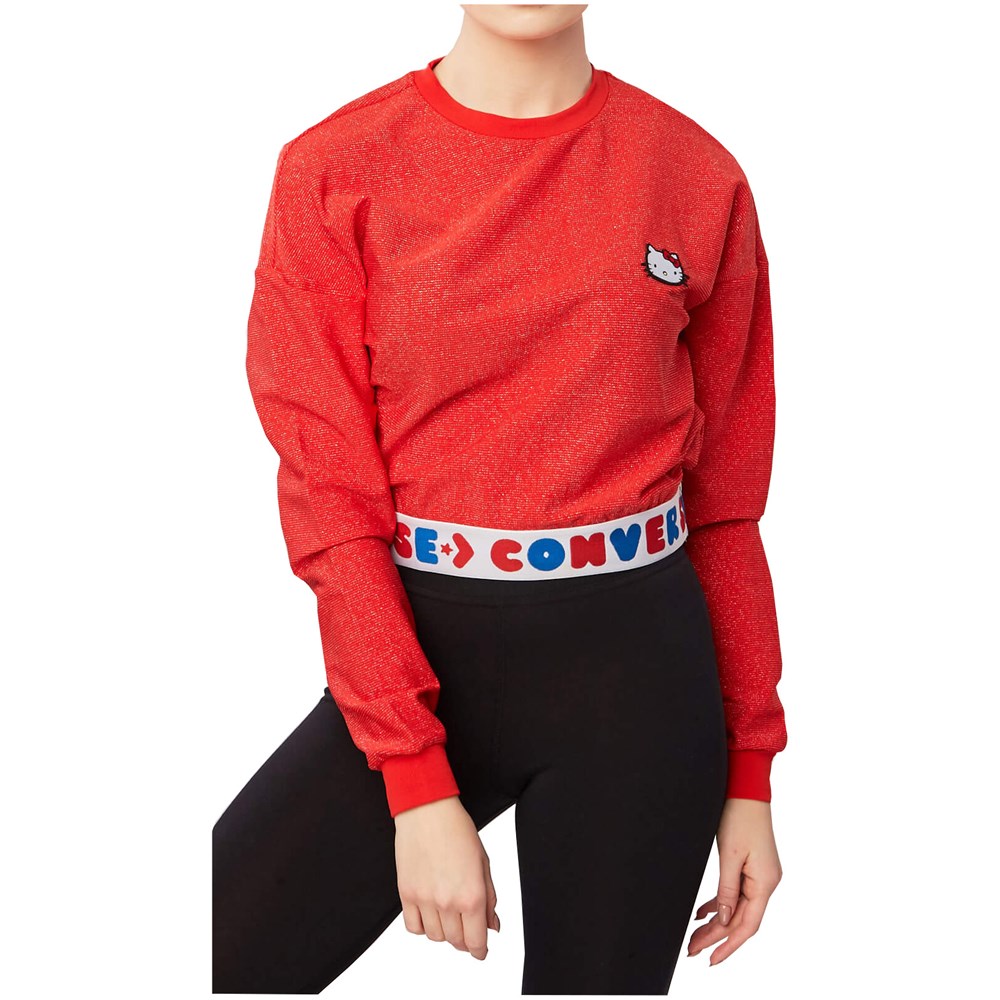 Tričko s dlouhým rukávem Converse 10017305-A01 (M)