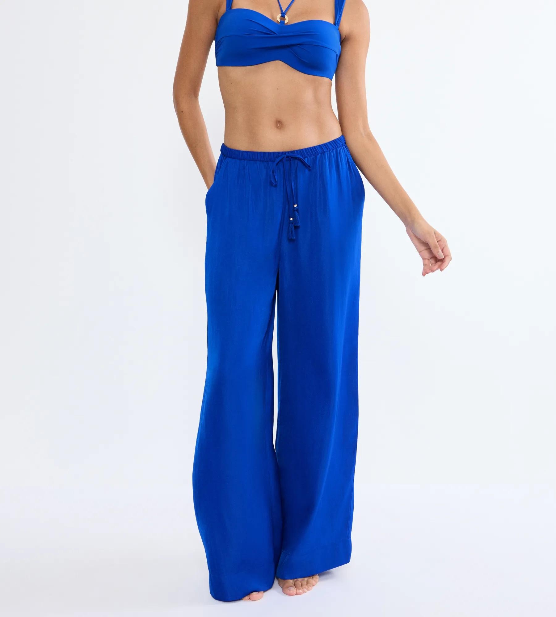 Saténové dámské plážové kalhoty Triumph Summer Satin Trousers 42