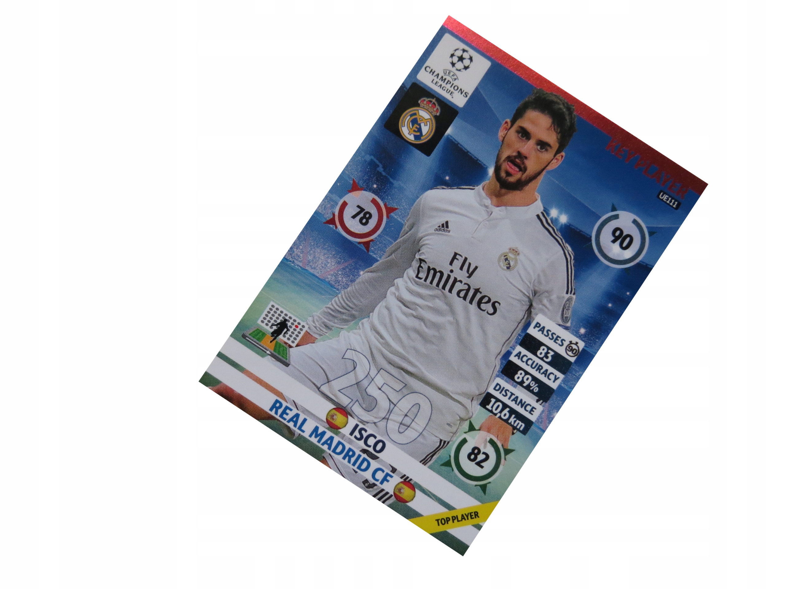 Panini Champions League 2014 2015 Update Key Player UE111 Isco Real Madryt