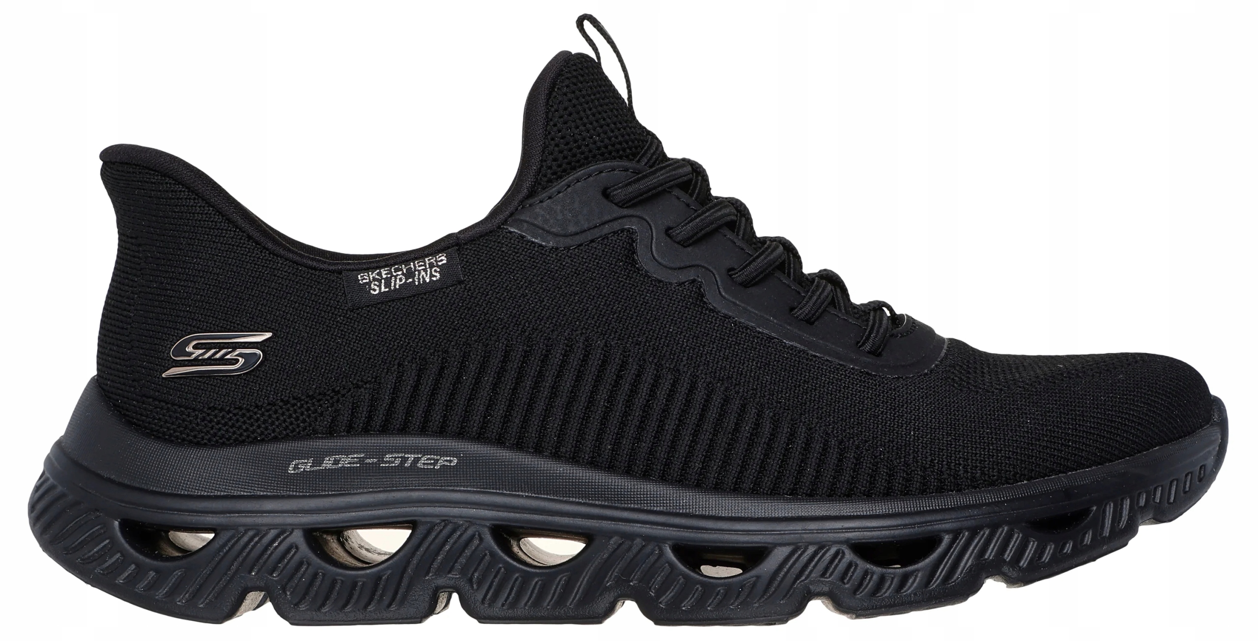 Černé Dámské Nazouvací Sportovní Boty Měkké, Lehké, Módní Skechers 38,5