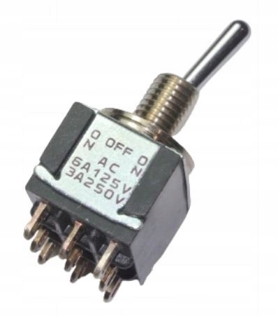 MTE306E Przełącznik migowy 4A 250VAC 30VDC [1szt]