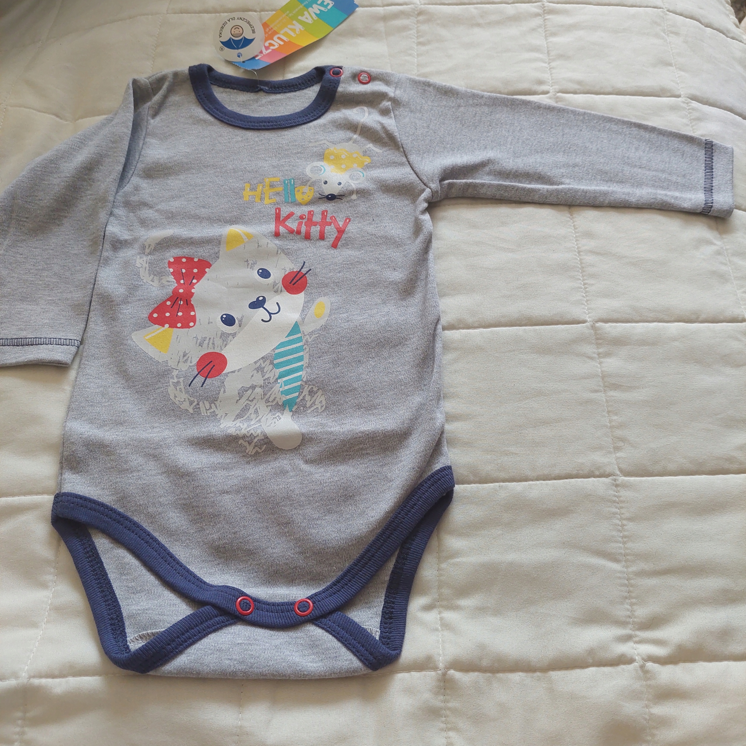 

nowe body Ewa Klucze Messy Play r 80 100% bawełna