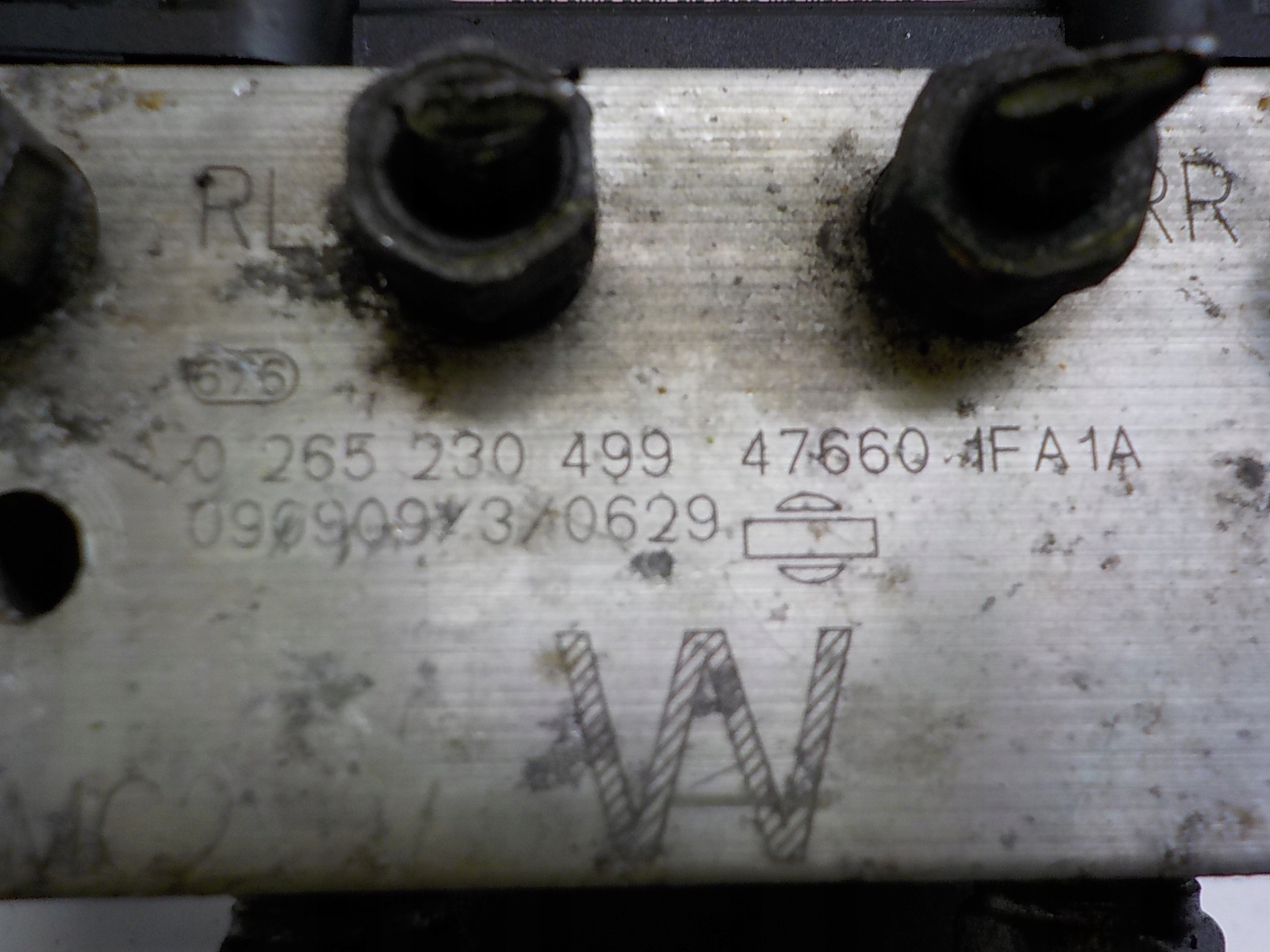 NISSAN CUBE III Pompa ABS 0265230499 47660 1FA1A 0265951166