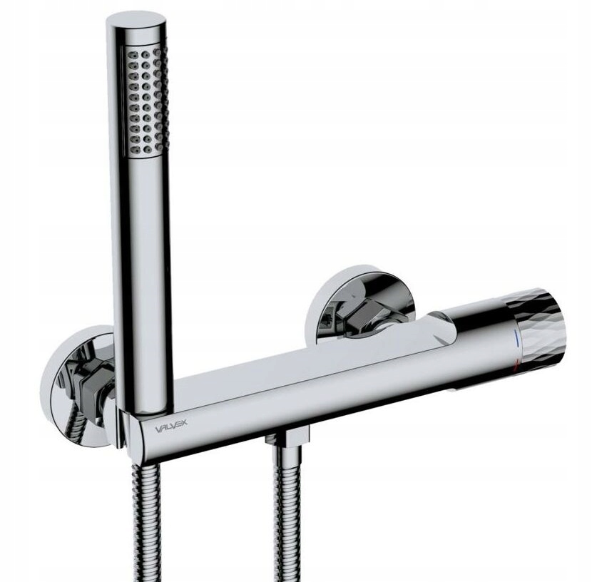 Kúpeľňová Striekacia Vaňová Batéria Valvex Poľsko Decor Chrom