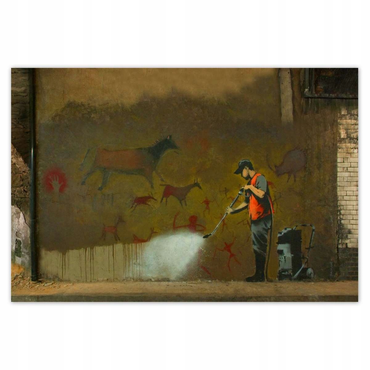 Plakáty 200x135 Banksy Odstraňování umění