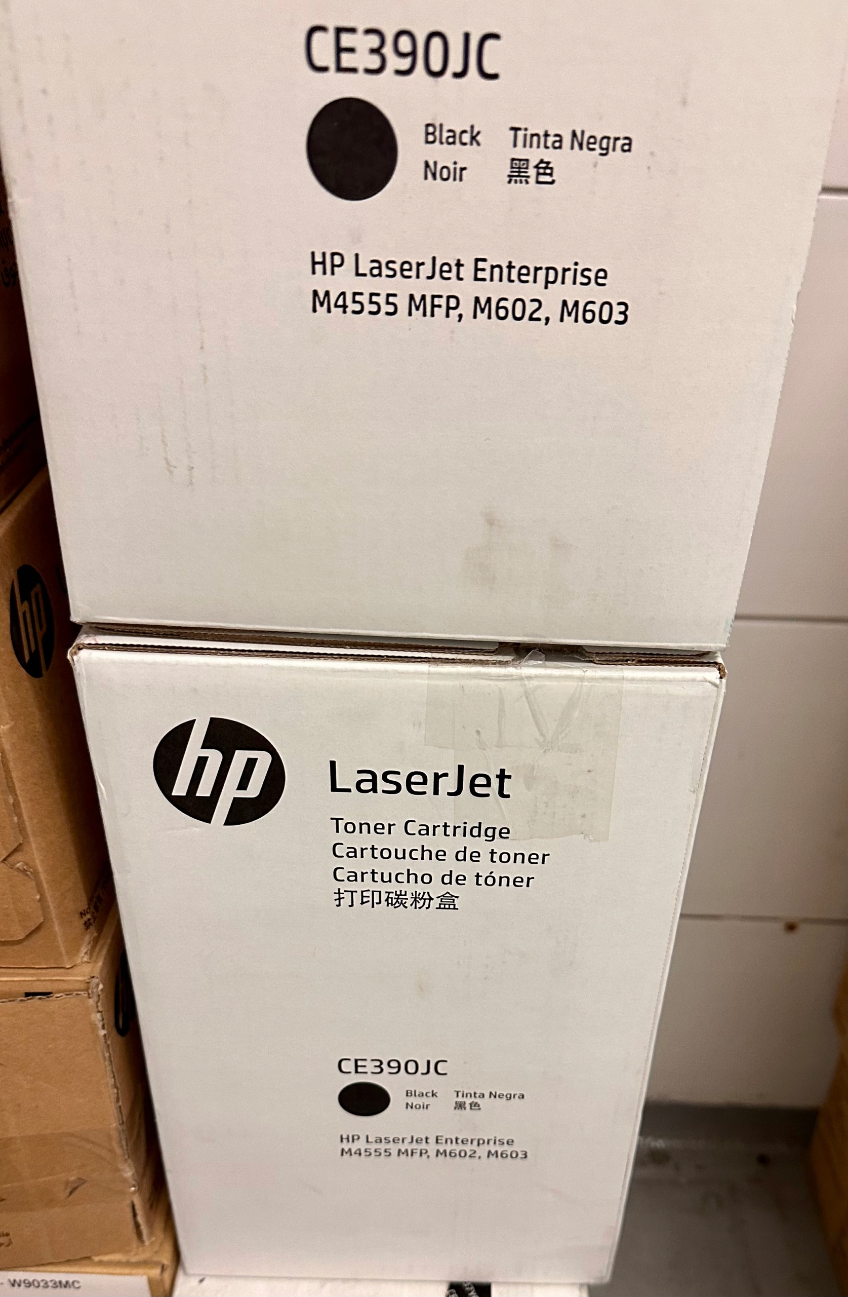 Toner Hp CE390JC CE390X Hp LaserJet Enterprise 600 M602 M4555 rozbaleno
