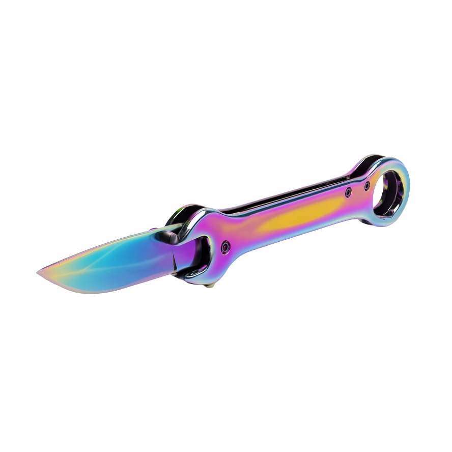 Nůž Taktický Skládací Plochý Očkový Klíč 19 MM 14 MM Multitool