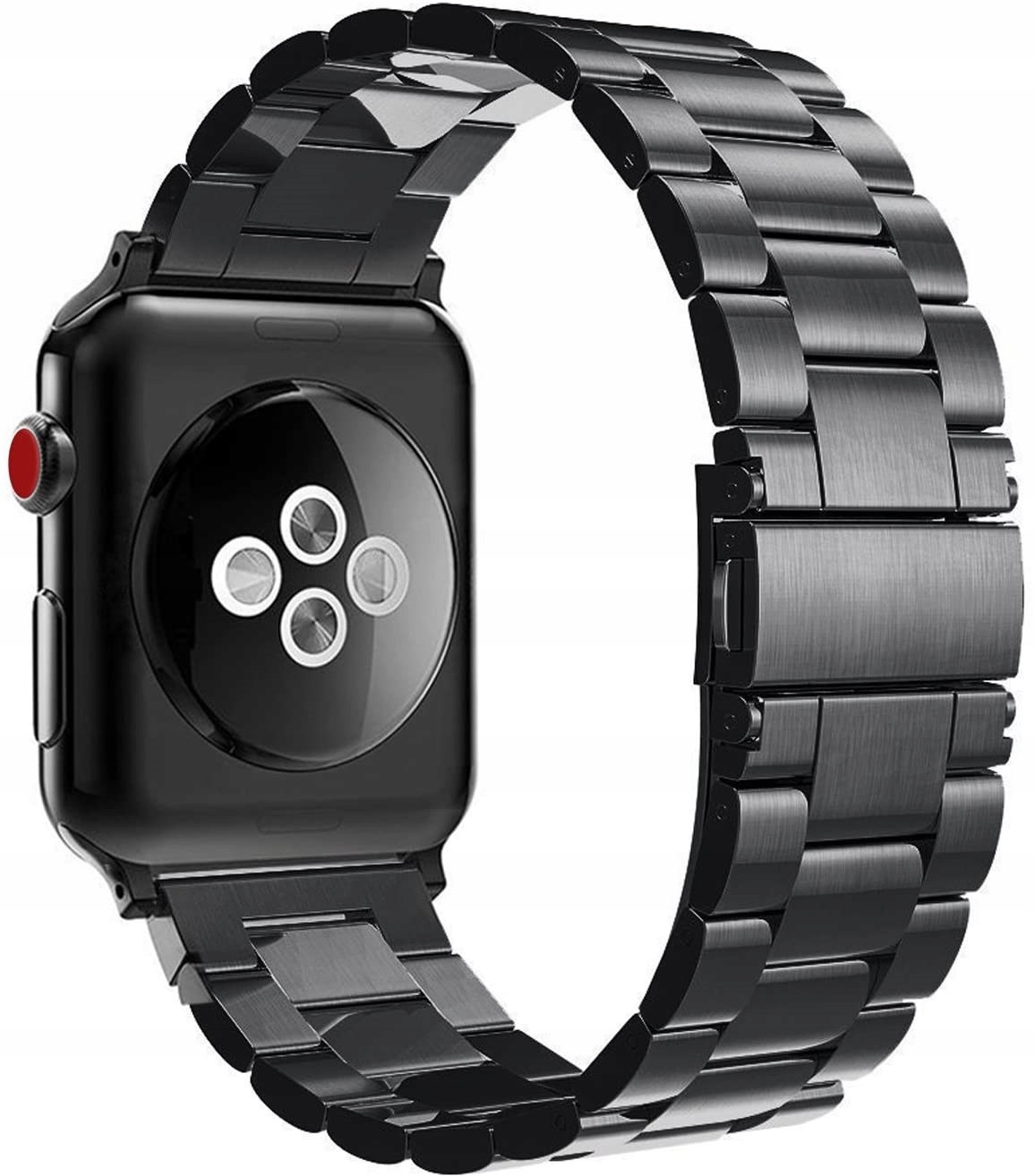 

Bransoleta Pasek metalowy do iWatch Czarny 44 mm