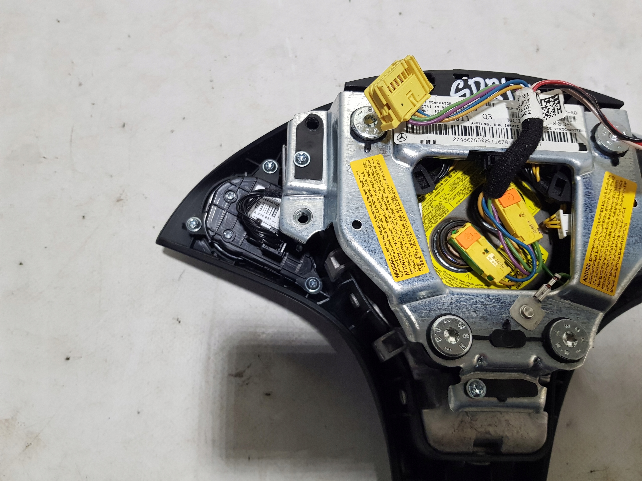 MERCEDES W204 airbag driver´s 2048605502