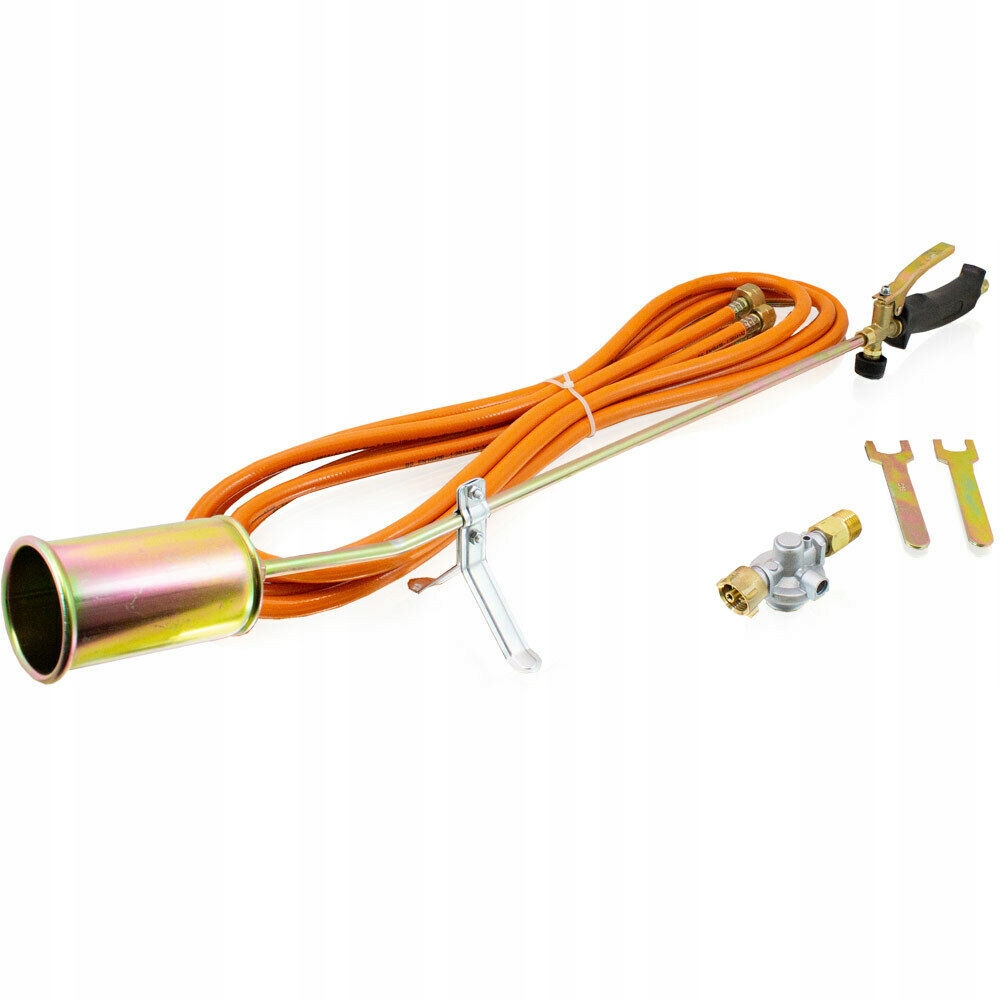 Pokrývačská páječka plynový hořák v sadě s hadicí, univerzální horkovzdušná pistole